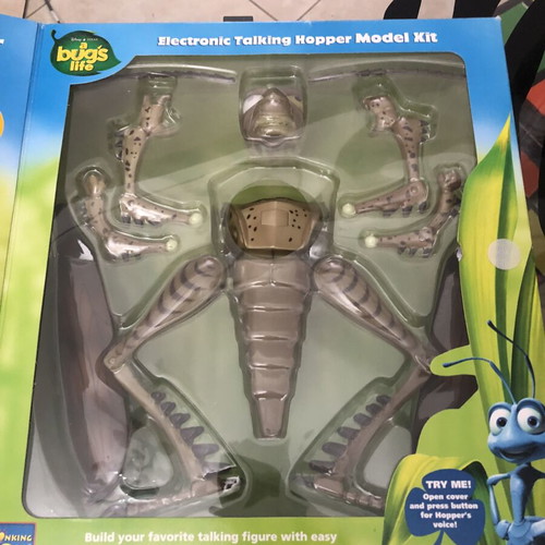 Hopper from A Bug’s Life Electronic Talking Model Kit 12” Figure new