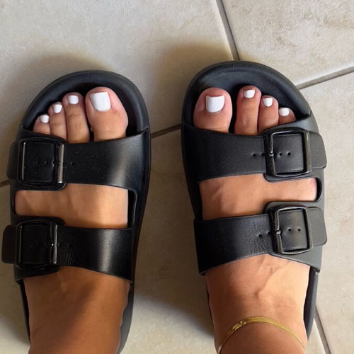 Black Sea sandals like new, size 36, black
