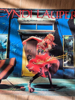 Cyndi Lauper She's So Unusual LP used, pop