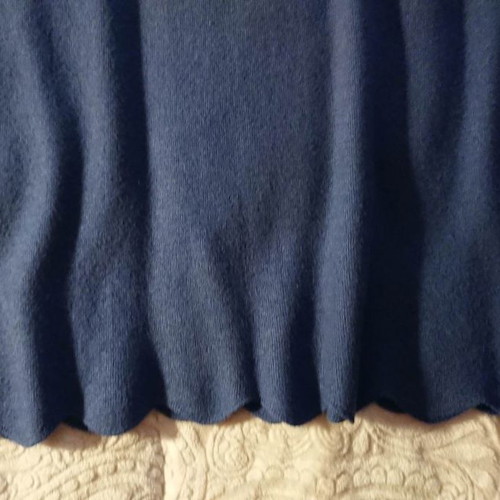 Knitted dress in blue raf color like new, size S/M