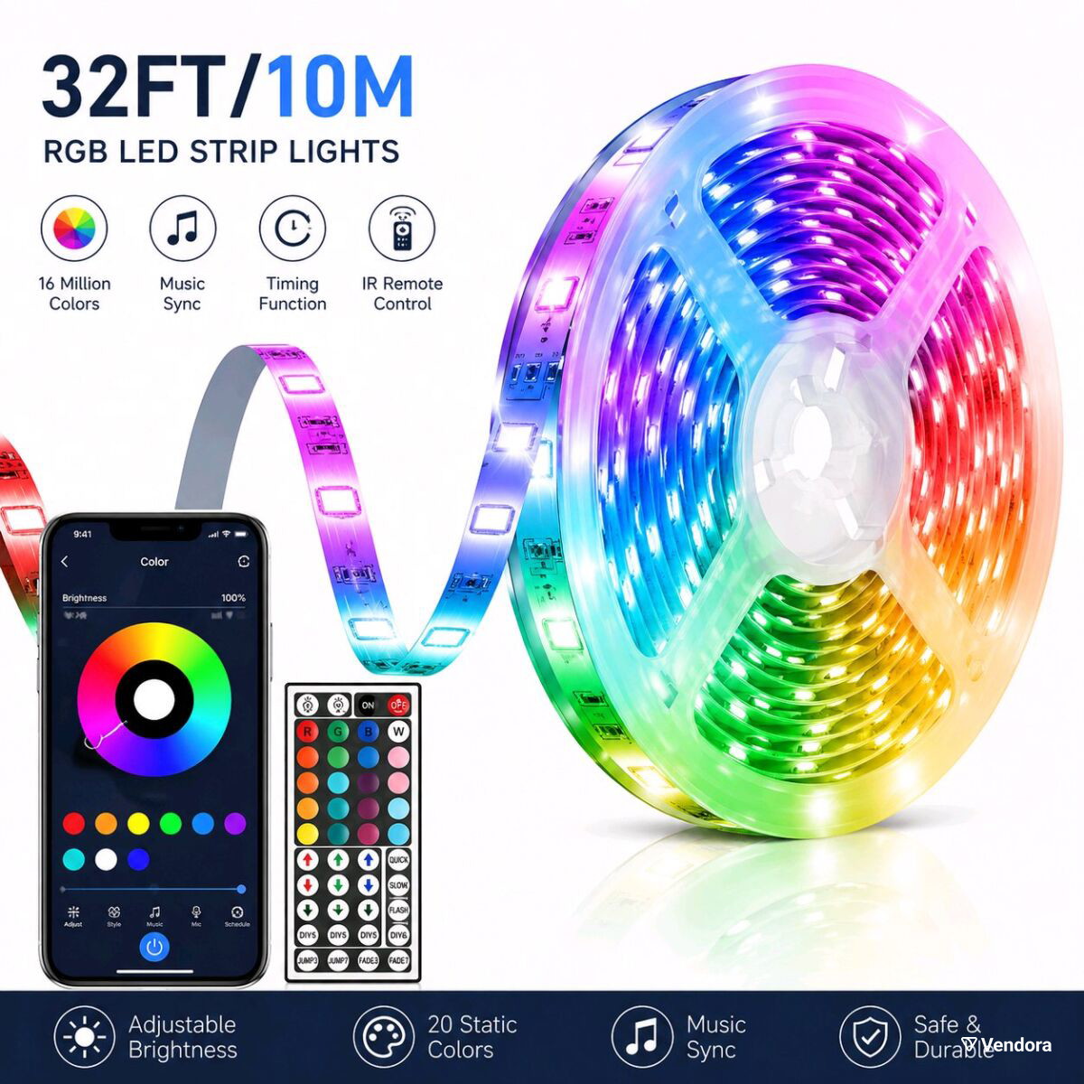 Vender Led Led лента 10 м - € 12,00 - Vendora.bg