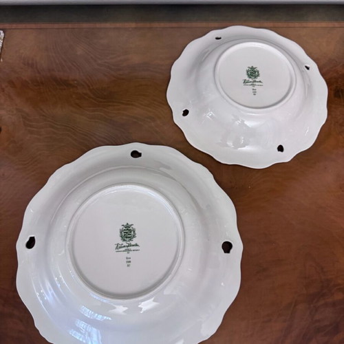 Weimar plates like new, porcelain, large and small