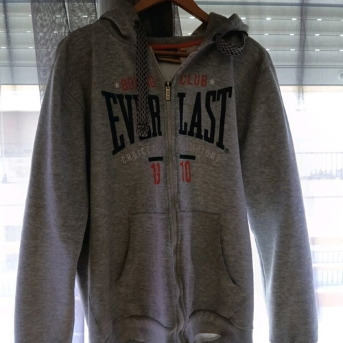 Everlast jacket used, size L, gray