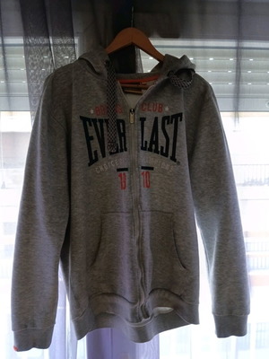 Everlast jacket used, size L, gray