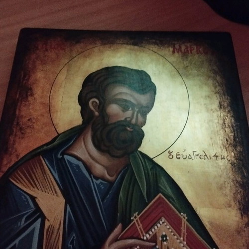 Εικόνα Αγίου Μάρκου ξύλινη σαν καινούργιο