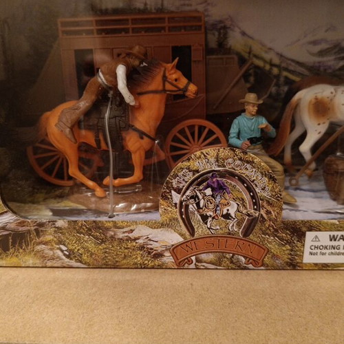 The Big Country Western toy set by NewRay new