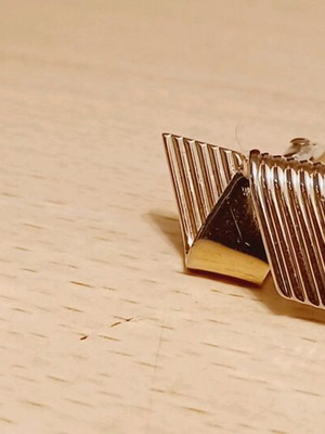 Επίχρυσα μανικετόκουμπα vintage σαν καινούργια