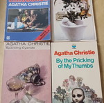 Βιβλία Agatha Christie σαν καινούργια, σετ 4 τεμαχίων, αγγλικά