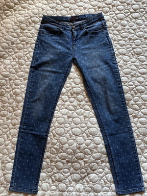 Τζιν παντελόνι γυναικείο με μοτίβο σαν καινούργιο, μπλε, μέγεθος M