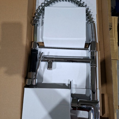 Atros professional chrome kitchen faucet new