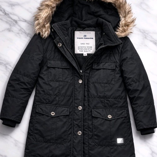 Tom Tailor jacket original, size M, like new, black