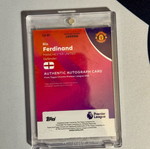 Rio Ferdinand 2025 Topps Chrome #CA-RF Auto Green 60/99 καινούργιο