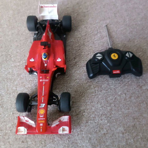 Remote control F1 Ferrari single-seater like new