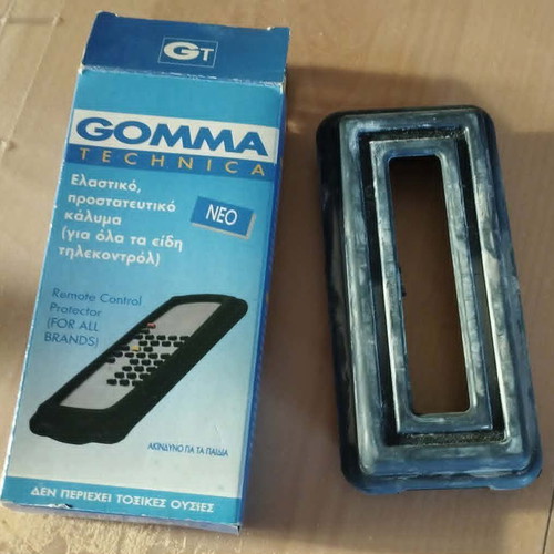 Universal Small Elastic Rubber Remote Control Cover Made in Italy