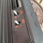 Video Game System used, classic console without cables