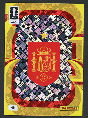 Panini World Cup Adrenalyn XL 2026 Team Badge Spain σαν καινούργιο