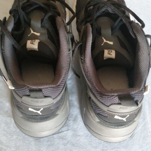 Puma sports shoes size 43, black and white