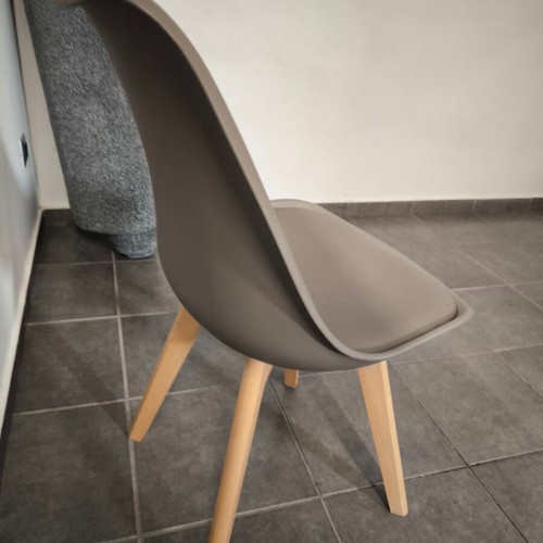 Chair gray comfortable, like new