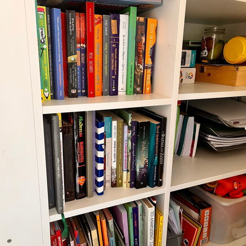 IKEA SMÅSTAD loft bed with desk, drawers and shelves, used
