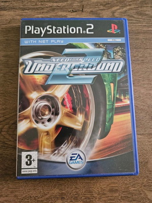 Need for Speed Underground 2 PlayStation 2 μεταχειρισμένο, αγωνιστικό παιχνίδι