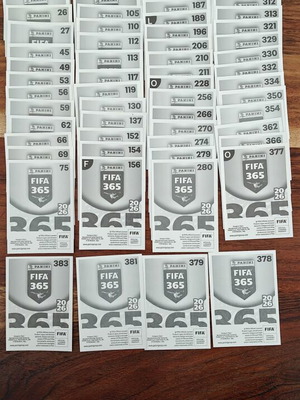 Αυτοκόλλητα Panini FIFA 365 2026, λείπουν 67, σαν καινούργια