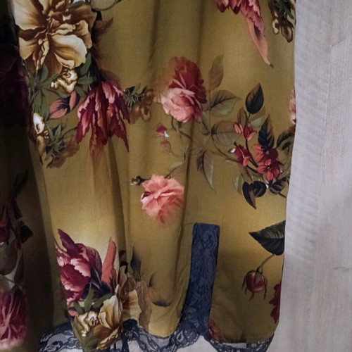 Lingerie dress A.L.E. like new, medium, floral with lace details