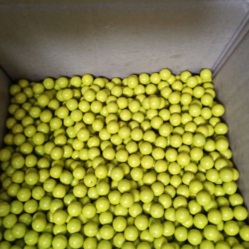Paintballs 0.50 cal with a problem.