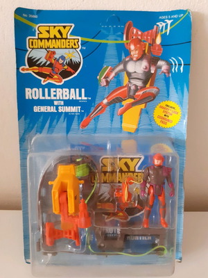 Κλειστή καρτέλα Sky Commanders (Kenner) 1987 καινούργιο