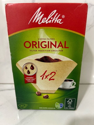 Филтър торбички за кафе Melitta, 80 бр, Германия, нови