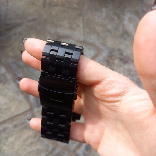 Mini Black Jack watch new, black matte, square dial