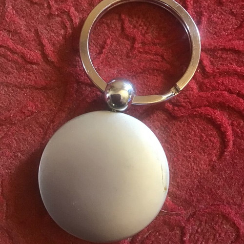 Silver keychain