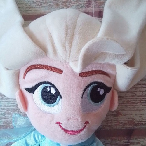 Disney Frozen 2 Princess Anna plush doll used, height 21 cm