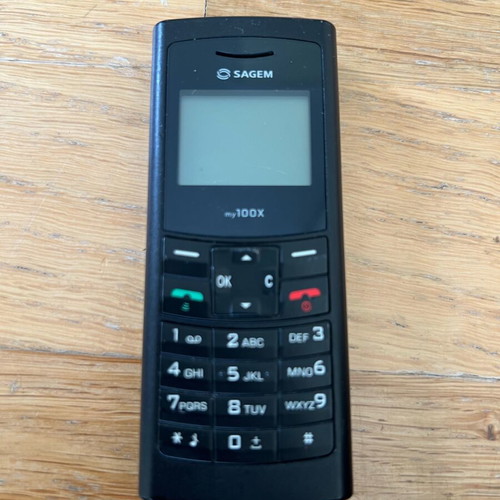 Sagem my X100 collectible phone like new