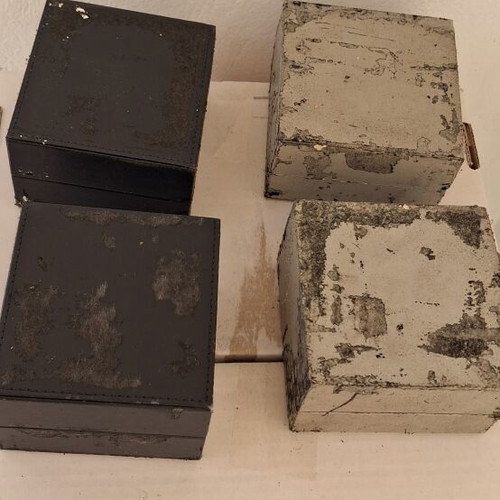Universal Geneve watch boxes refurbished, set of 4