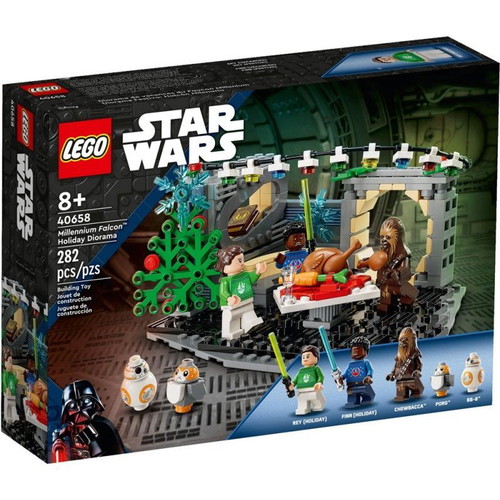 LEGO Star Wars 40658 Millennium Falcon Holiday Diorama new, sealed