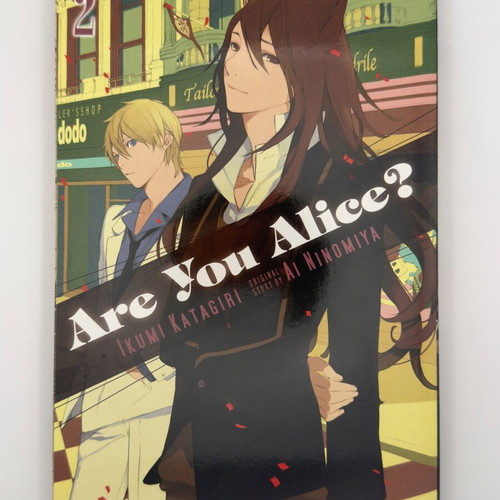Manga Are You Alice? τόμοι 1-3 καινούργιο αγγλικό με anime καρφίτσες