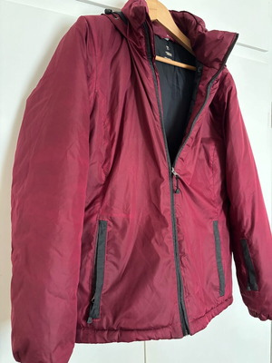 Women's jacket used, very warm red size M