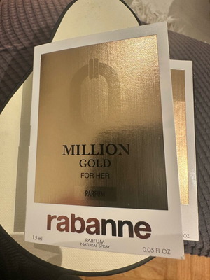 Rabanne Million Gold for Her two authentic testers 2x1.5ml new