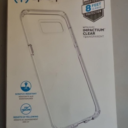 Samsung Galaxy S8 case Speck Presidio Clear new