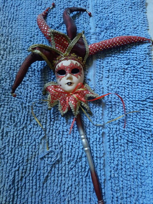 Decorative mask for wall or table