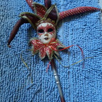 Decorative mask for wall or table