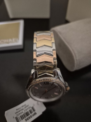 Michael Kors Lexington Tri-Tone women's watch new