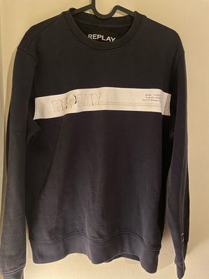 Replay sweatshirt used, blue, size S