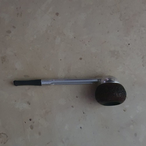 Falcon pipe used, made in England, briar wood bowl