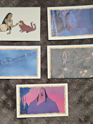 Pokahontas Stickers Panini album new, pack