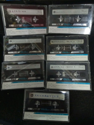 Κασετες ήχου μεταχειρισμένες, πακέτο 23, μια φορά γραμμένες