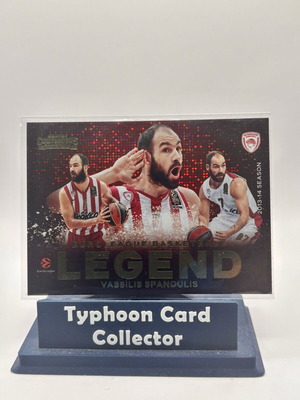 2025-26 Panini Contenders Euroleague Vassilis Spanoulis Legend card
