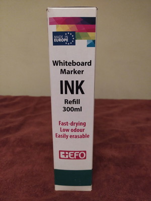 Efo Whiteboard Marker Ink 300ml new, green