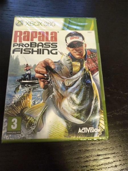  RAPALA PRO BASS FISHING   XBOX 360   kenourgio sfragismeno