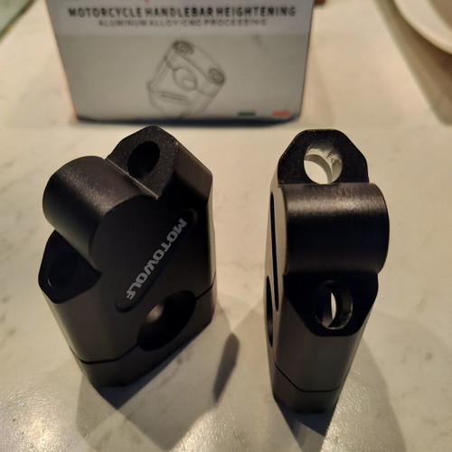 Moto Wolf Handlebar Riser Set new, black